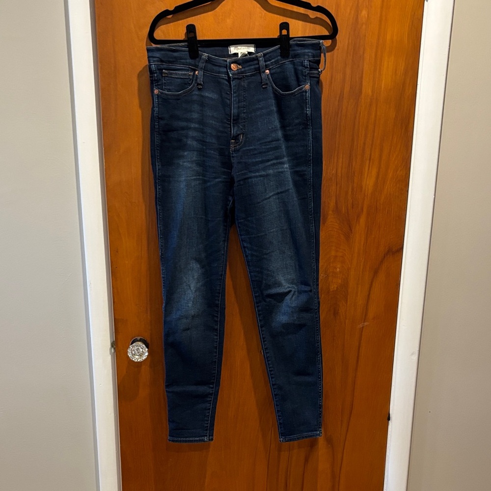 Madewell Dark Wash Skinny Jeans